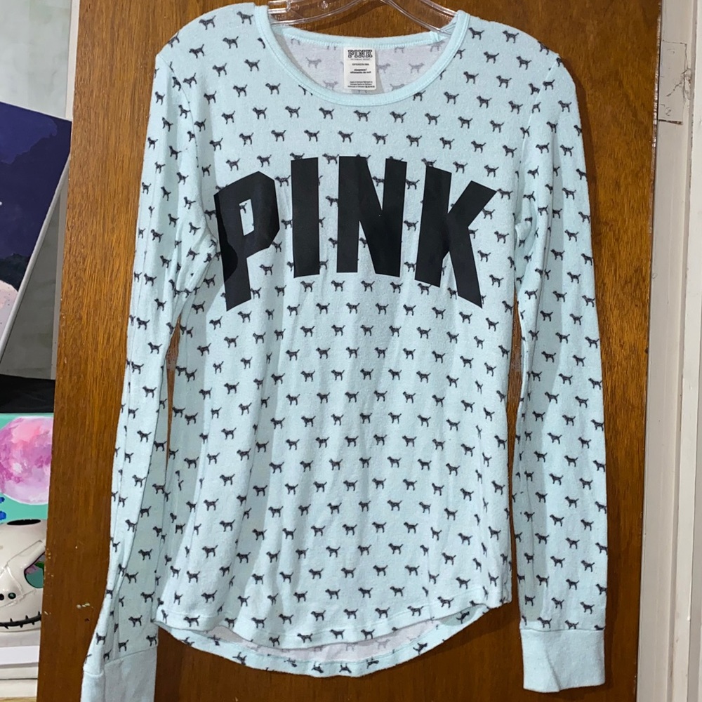 Baby blue sleep shirt